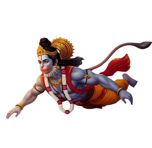 Lord Hanuman illustration